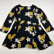 Load image into Gallery viewer, Girls max, casual long sleeve dress, pandas, FUC, size 2-3, L: 43cm