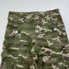 Load image into Gallery viewer, Girls Junior Zone, lightweight cotton camo print pants, W: 34cm across, Inside leg: 63cm, EUC, size 10,  