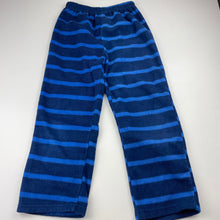 Load image into Gallery viewer, Boys blue, fleece winter pyjama pants / bottoms, GUC, size 6,  