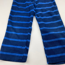 Load image into Gallery viewer, Boys blue, fleece winter pyjama pants / bottoms, GUC, size 6,  