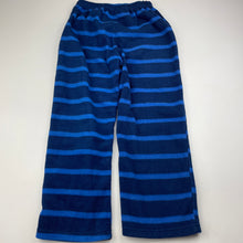 Load image into Gallery viewer, Boys blue, fleece winter pyjama pants / bottoms, GUC, size 6,  