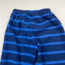Load image into Gallery viewer, Boys blue, fleece winter pyjama pants / bottoms, GUC, size 6,  