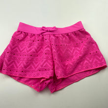 Load image into Gallery viewer, Girls Mango, lightweight beach shorts, elasticated, GUC, size 3,  