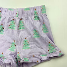 Load image into Gallery viewer, Girls Cotton On, Christmas pyjama shorts, elasticated, GUC, size 2,  
