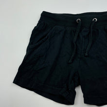 Load image into Gallery viewer, Girls Favourites, black cotton shorts, elasticated, EUC, size 5,  