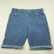 Load image into Gallery viewer, Girls Mango, soft feel stretchy shorts, elasticated, GUC, size 10,  