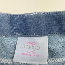 Load image into Gallery viewer, Girls Mango, soft feel stretchy shorts, elasticated, GUC, size 10,  