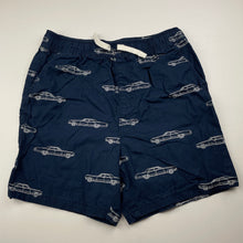Load image into Gallery viewer, Boys Anko, navy lightweight cotton shorts, elasticated, EUC, size 12,  