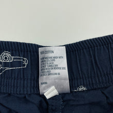 Load image into Gallery viewer, Boys Anko, navy lightweight cotton shorts, elasticated, EUC, size 12,  