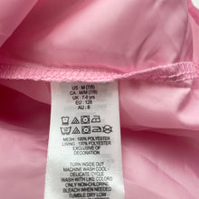 Load image into Gallery viewer, Girls pink, &amp; gold glitter party skirt, elasticated, L: 32cm, GUC, size 8,  