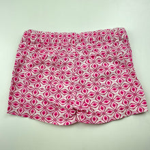 Load image into Gallery viewer, Girls Pumpkin Patch, lightweight cotton shorts, adjustable, EUC, size 6,  