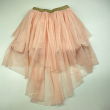 Load image into Gallery viewer, Girls Seed, cotton lined tulle party skirt, elasticated, L: 30cm at front, GUC, size 5,  