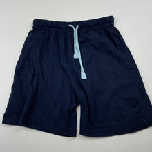 Load image into Gallery viewer, Boys Tilt, navy cotton pyjama shorts, elasticated, GUC, size 7,  