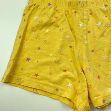 Load image into Gallery viewer, Girls Anko, yellow cotton pyjama shorts, elasticated, GUC, size 8,  