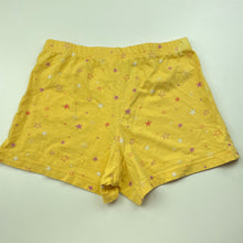 Load image into Gallery viewer, Girls Anko, yellow cotton pyjama shorts, elasticated, GUC, size 8,  