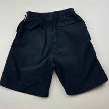Load image into Gallery viewer, Boys Podium Team Wear, navy lightweight shorts, elasticated, FUC, size 4,  