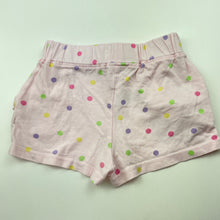 Load image into Gallery viewer, Girls Bluey, pink cotton shorts, elasticated, GUC, size 2,  