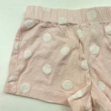 Load image into Gallery viewer, Girls Disney, pink cotton pyjama shorts, elasticated, FUC, size 2,  