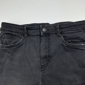 Boys 1964 Denim Co, stretch denim jean shorts, adjustable, FUC, size 12,  