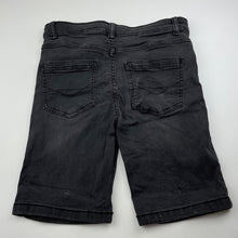 Load image into Gallery viewer, Boys 1964 Denim Co, stretch denim jean shorts, adjustable, FUC, size 12,  