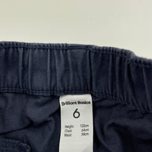 Load image into Gallery viewer, Boys Brilliant Basics, cotton shorts, elasticated, wash fade, FUC, size 6,  