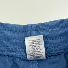 Load image into Gallery viewer, Boys Target, blue stretch cotton shorts, elasticated, GUC, size 6,  