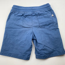 Load image into Gallery viewer, Boys Target, blue stretch cotton shorts, elasticated, GUC, size 6,  
