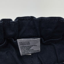 Load image into Gallery viewer, Boys Anko, navy stretch cotton shorts, adjustable, EUC, size 6,  
