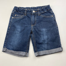 Load image into Gallery viewer, Girls Target, stretch denim shorts, adjustable, GUC, size 6,  