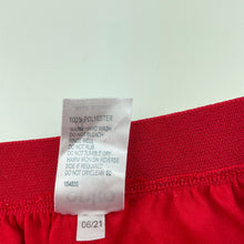 Load image into Gallery viewer, Girls Anko, lined red tulle &amp; gold glitter skirt, elasticated, L: 28cm, GUC, size 4,  