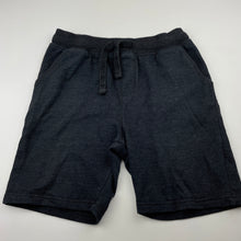 Load image into Gallery viewer, Boys KID, dark grey casual shorts, elasticated, GUC, size 12,  