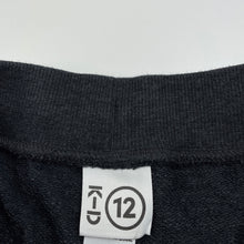 Load image into Gallery viewer, Boys KID, dark grey casual shorts, elasticated, GUC, size 12,  