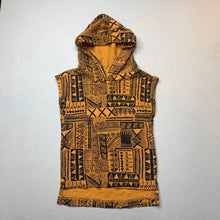 Load image into Gallery viewer, unisex Baby Berry, cotton hooded tunic top, L: 33cm, EUC, size 0,  