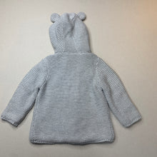Load image into Gallery viewer, unisex Target, lined knitted cotton hooded cardigan, NEW, size 1,  