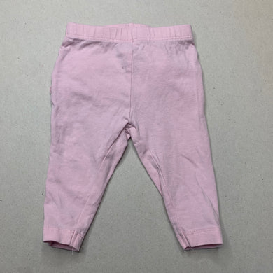 Girls Dymples, pink ruffle leggings / bottoms, GUC, size 000,  