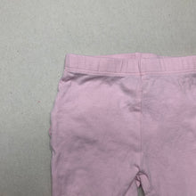 Load image into Gallery viewer, Girls Dymples, pink ruffle leggings / bottoms, GUC, size 000,  