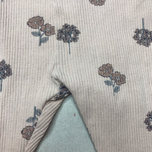Load image into Gallery viewer, Girls Target, organic cotton blend floral leggings, GUC, size 00,  