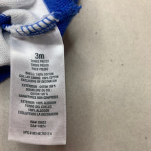 Load image into Gallery viewer, Boys Carter&#39;s, cotton zip up top / lightweight sweater, GUC, size 3 months,  