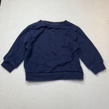 Load image into Gallery viewer, unisex FILA, navy fleece lined sweater / jumper, FUC, size 1,  