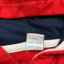 Load image into Gallery viewer, unisex Lonsdale, sleeveless hooded lightweight sweater, GUC, size 00,  