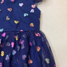 Load image into Gallery viewer, Girls easybuy, cotton lined tulle party dress, GUC, size 00, L: 40cm