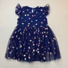 Load image into Gallery viewer, Girls easybuy, cotton lined tulle party dress, GUC, size 00, L: 40cm