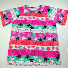 Load image into Gallery viewer, Girls Bonds, colourful stretchy pyjama top, EUC, size 14,  