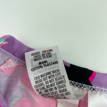 Load image into Gallery viewer, Girls Bonds, colourful stretchy pyjama top, EUC, size 14,  
