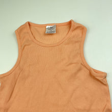 Load image into Gallery viewer, Girls Favourites, ribbed organic cotton singlet top, GUC, size 14,  