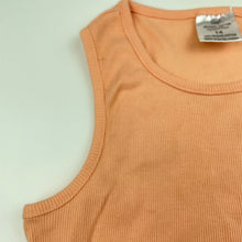 Load image into Gallery viewer, Girls Favourites, ribbed organic cotton singlet top, GUC, size 14,  