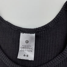Load image into Gallery viewer, Boys Target, organic cotton blend singlet top, FUC, size 6-8,  