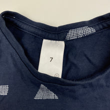Load image into Gallery viewer, Boys Target, blue cotton t-shirt / top, GUC, size 7,  