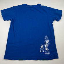 Load image into Gallery viewer, Boys Uniqlo, blue cotton t-shirt / top, GUC, size 9-10,  