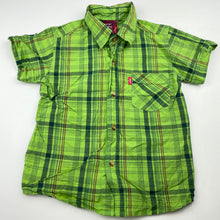 Load image into Gallery viewer, Boys Levis, lightweight cotton short sleeve shirt, GUC, size 6,  